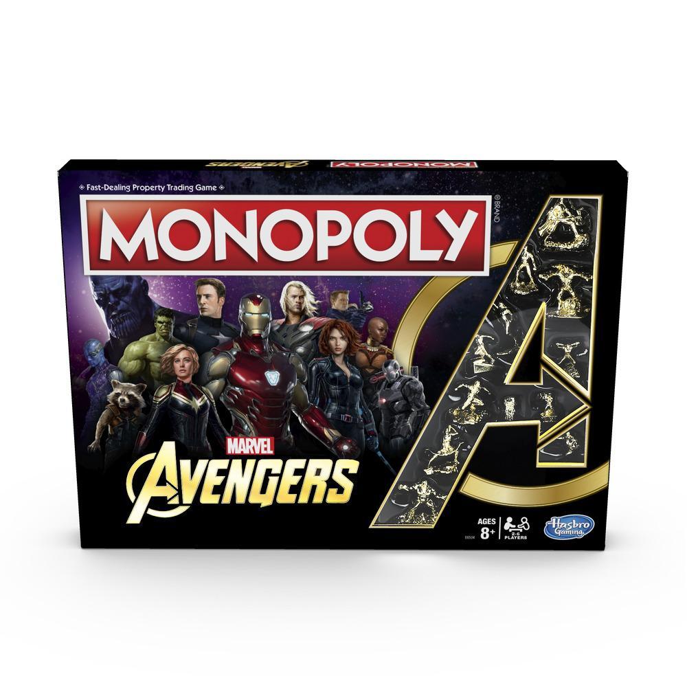 

Настольная Игра Монополия Мстители Марвел Monopoly Marvel Avengers Hasbro E6504