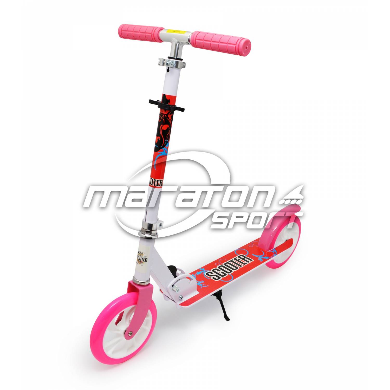 

Самокат Maraton Scooter 46, Цвет Серебристый