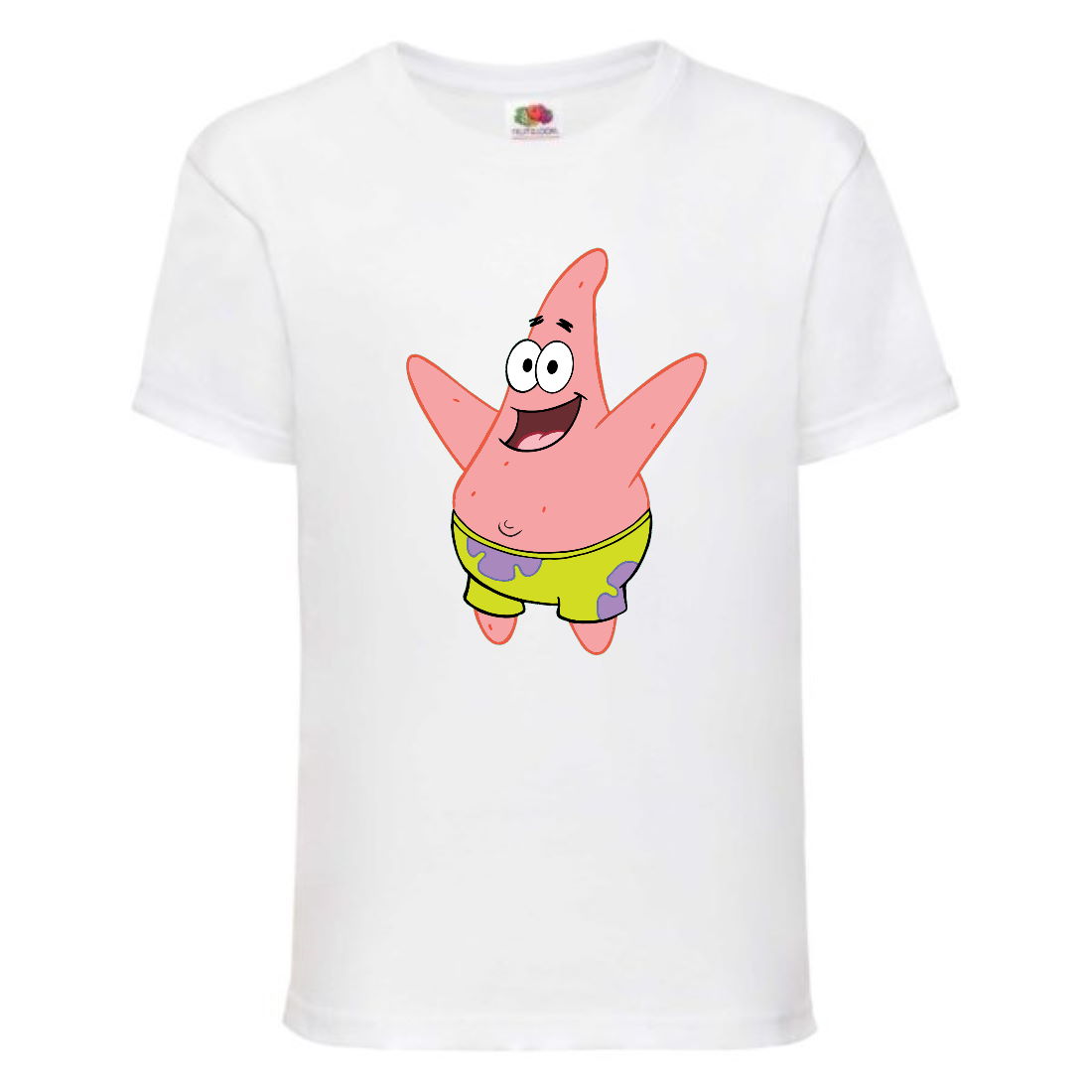 

Футболка детская Спанч Боб 22 (Sponge Bob) белая 104 см