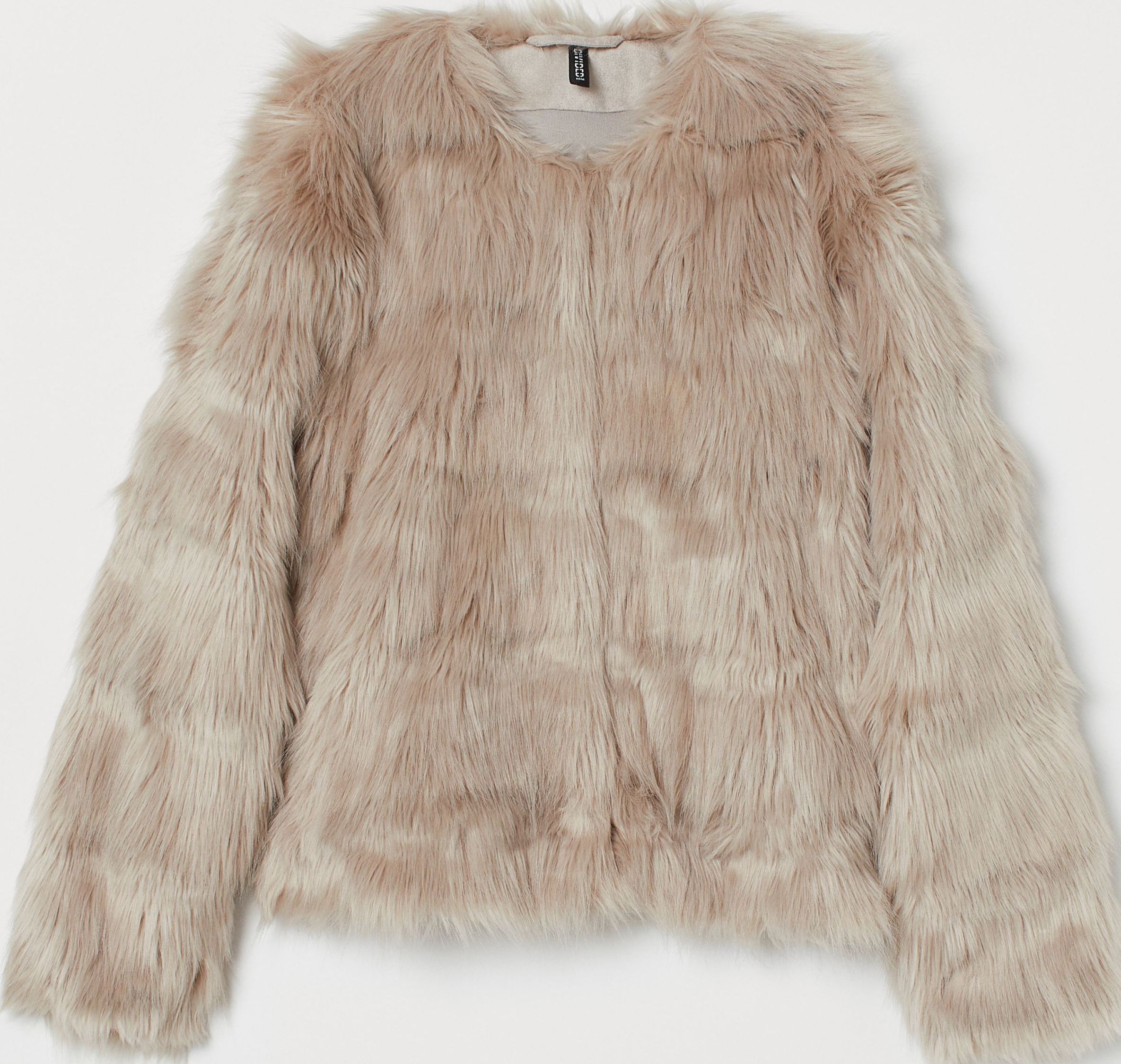 

Полушубок H&M 7706070 M Бежевый