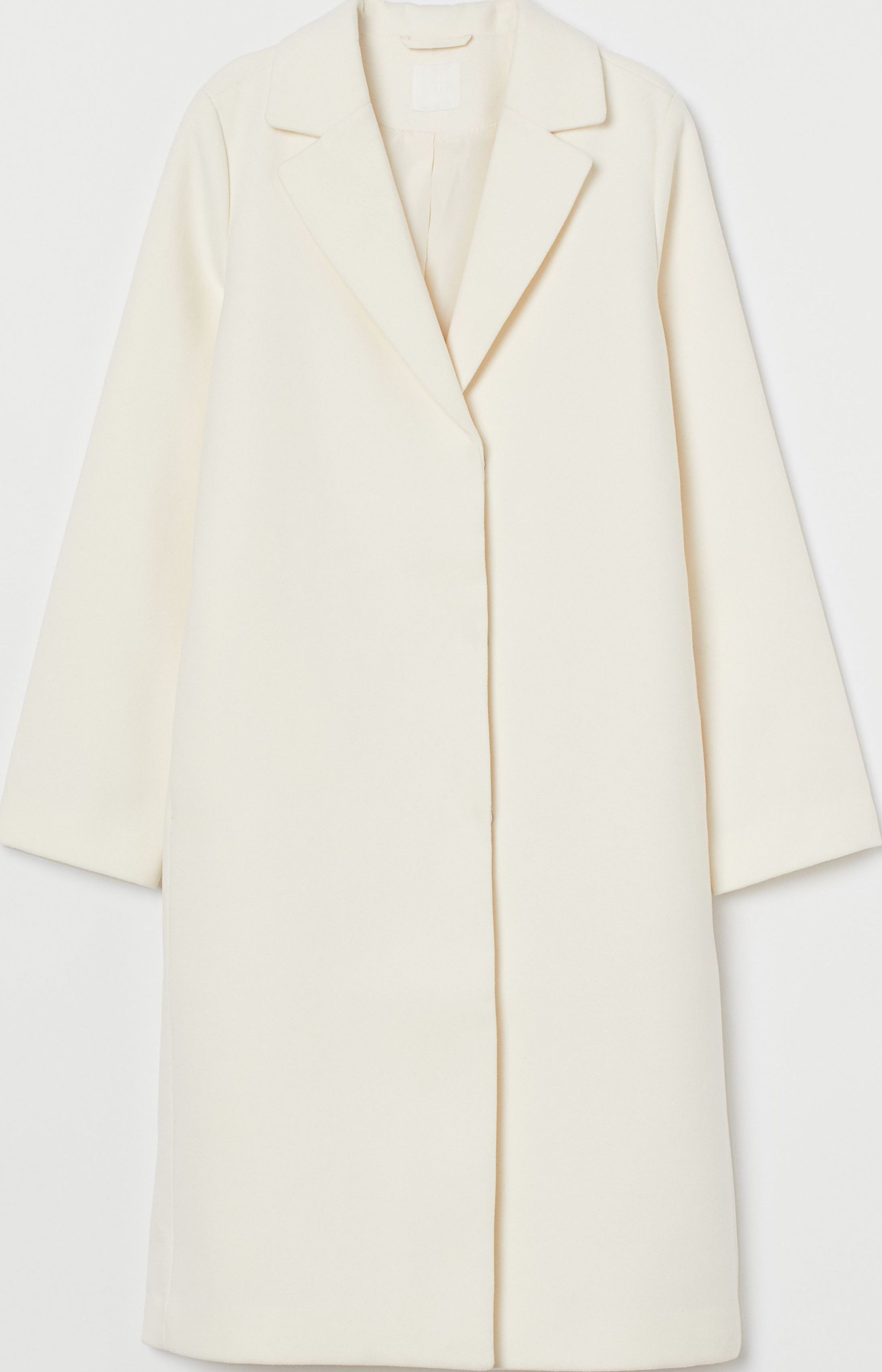 

Пальто H&M 8228770 38 Белое
