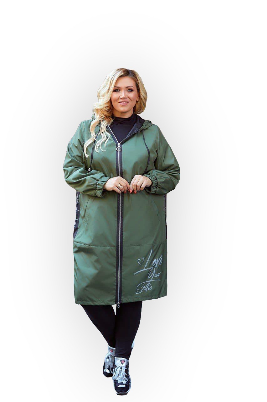 

Плащ Clothes Plus 1219-3 - Хаки, Плащ Clothes Plus 1219-3 64-66 Хаки