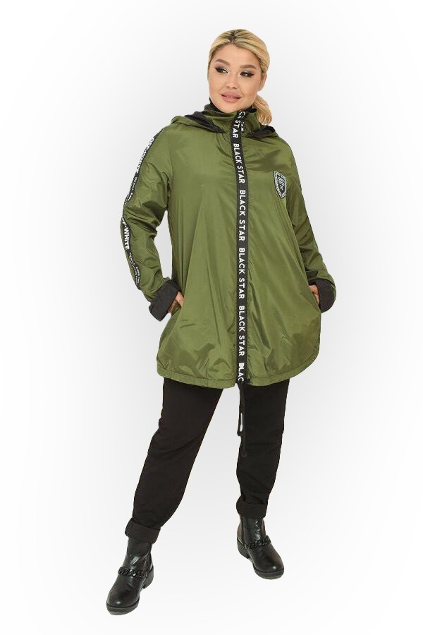 

Куртка демисезонная Clothes Plus 1127-1 - Хаки, Куртка демисезонная Clothes Plus 1127-1 52-54 Хаки