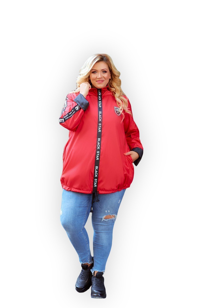 

Куртка демисезонная Clothes Plus 1127-4 - Красная, Куртка демисезонная Clothes Plus 1127-4 60-62 Красная
