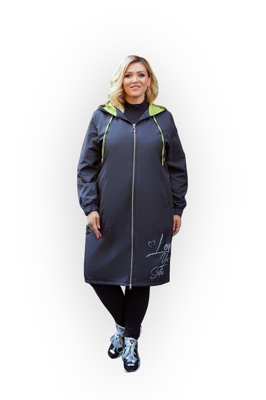 

Плащ Clothes Plus 1219-1 - Черный, Плащ Clothes Plus 1219-1 56-58 Черный