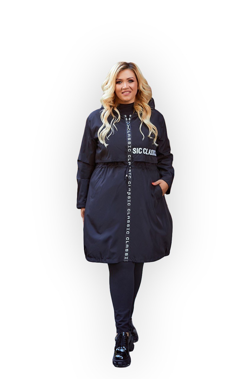 

Плащ Clothes Plus 1139-1 - Черный, Плащ Clothes Plus 1139-1 48-50 Черный