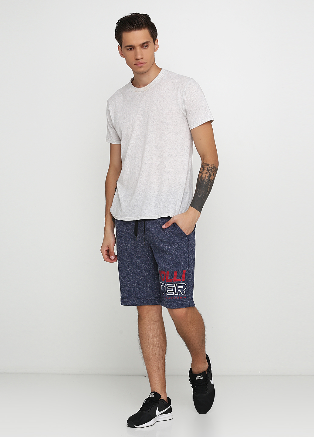 

Спортивные шорты мужские - шорты для спорта Hollister HC6112M  Синий, Спортивные шорты мужские - шорты для спорта Hollister HC6112M S Синий