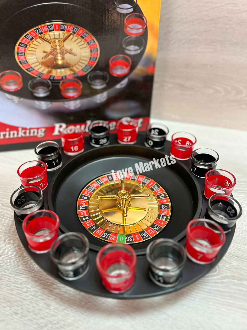 Настольная игра Алко Рулетка Drinking Roulette Brain Game Set 066 16 рюмок  (066DRBGSNSTGR) IS33 – фото, отзывы, характеристики в интернет-магазине  ROZETKA от продавца: ISMI MARKET | Купить в Украине: Киеве, Харькове,  Днепре,