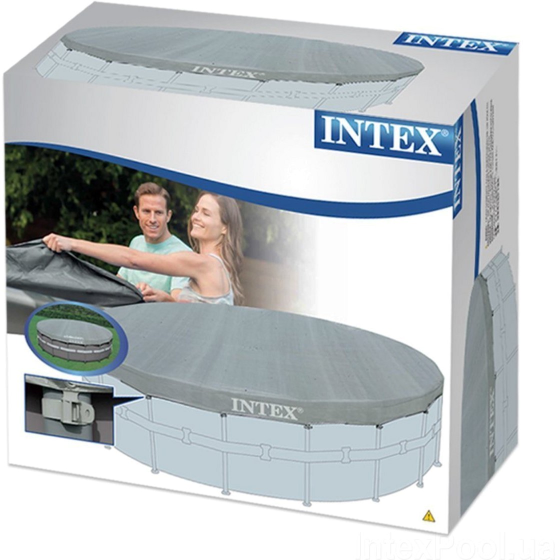Тент для каркасного бассейна Intex Ultra Frame 488 см (28040) – низкие ...