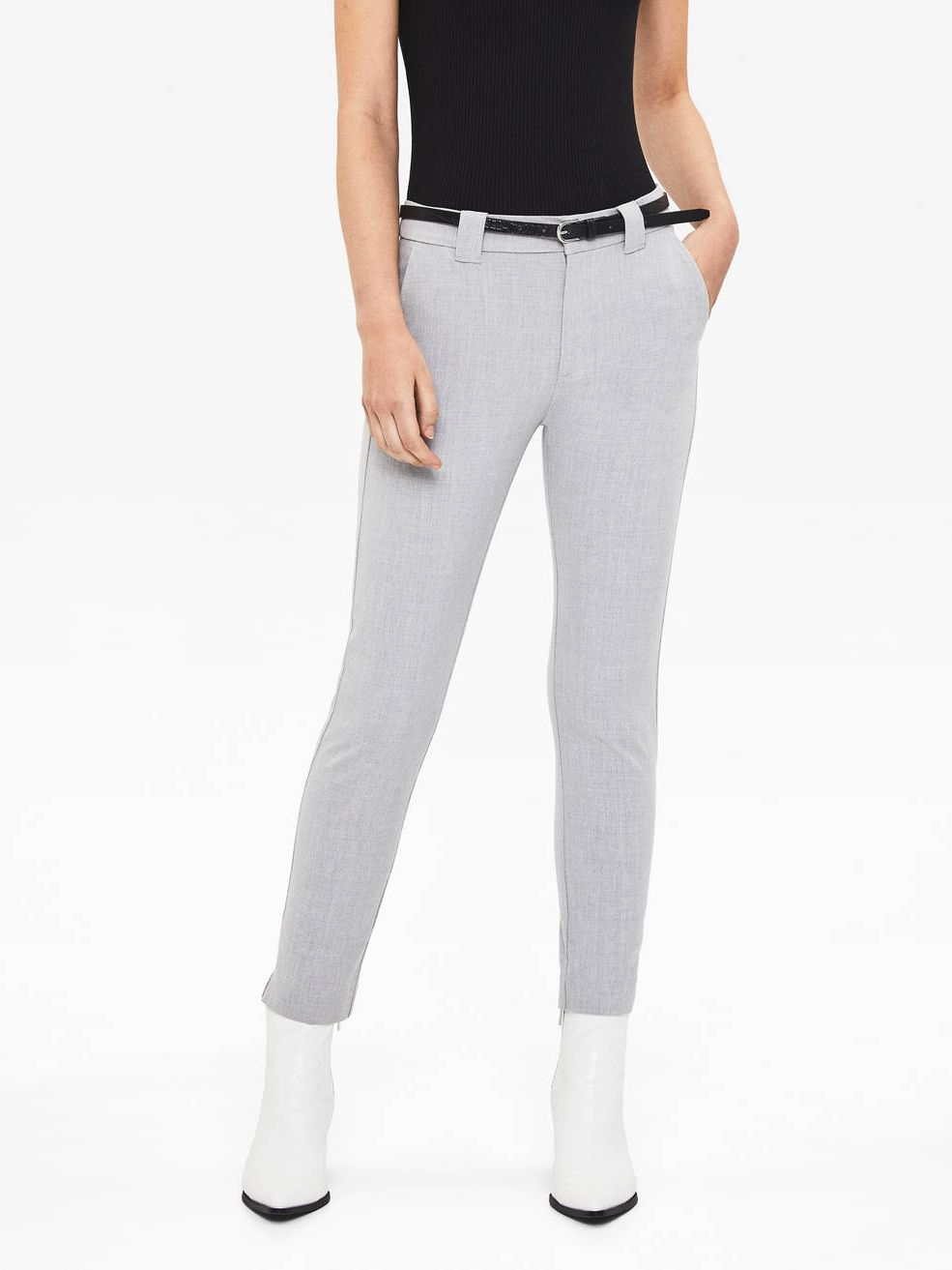 

Брюки Bershka 5062-628-802 32 Светло-серые