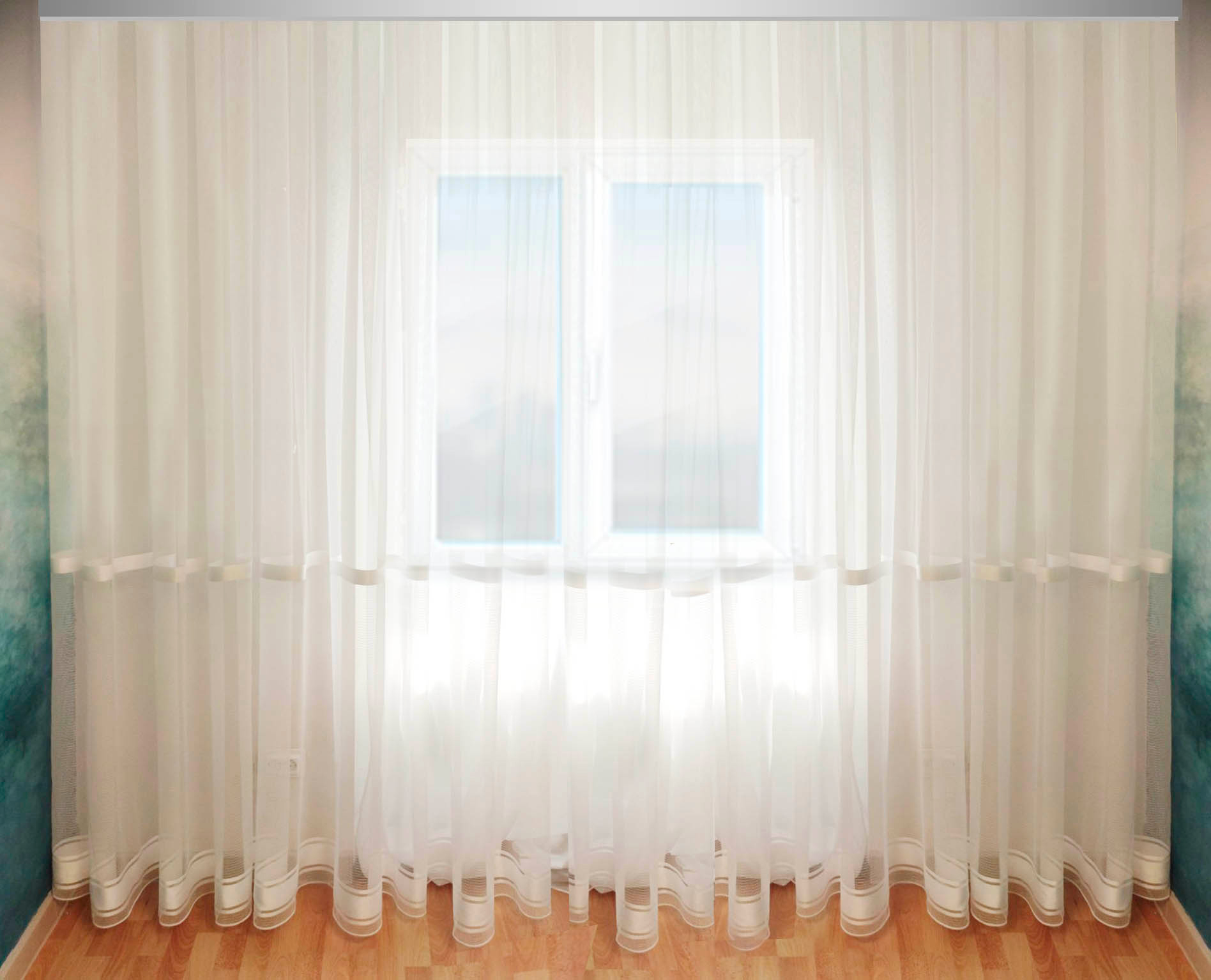 

Тюль Декор-Ин Домино Микросетка Молочный 255х800 (Vi 200112)