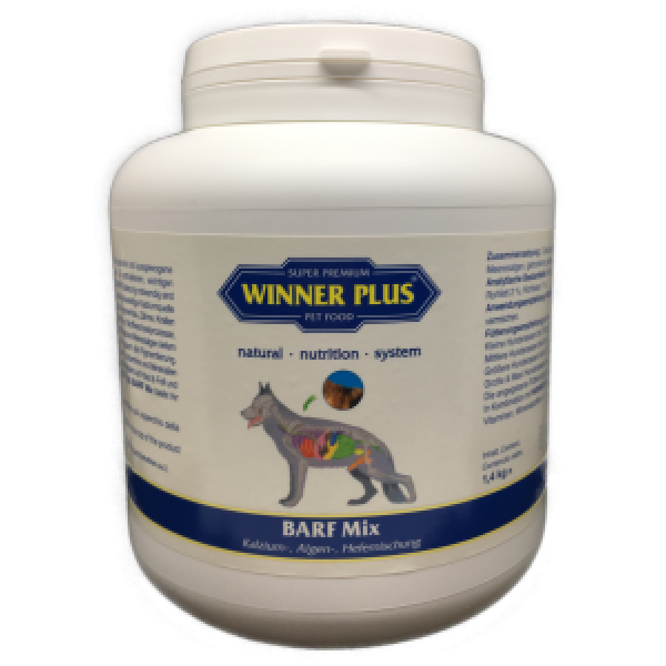 

Натуральная пищевая добавка WINNER PLUS BARF Mix (60092) 1,4 кг (ведро)