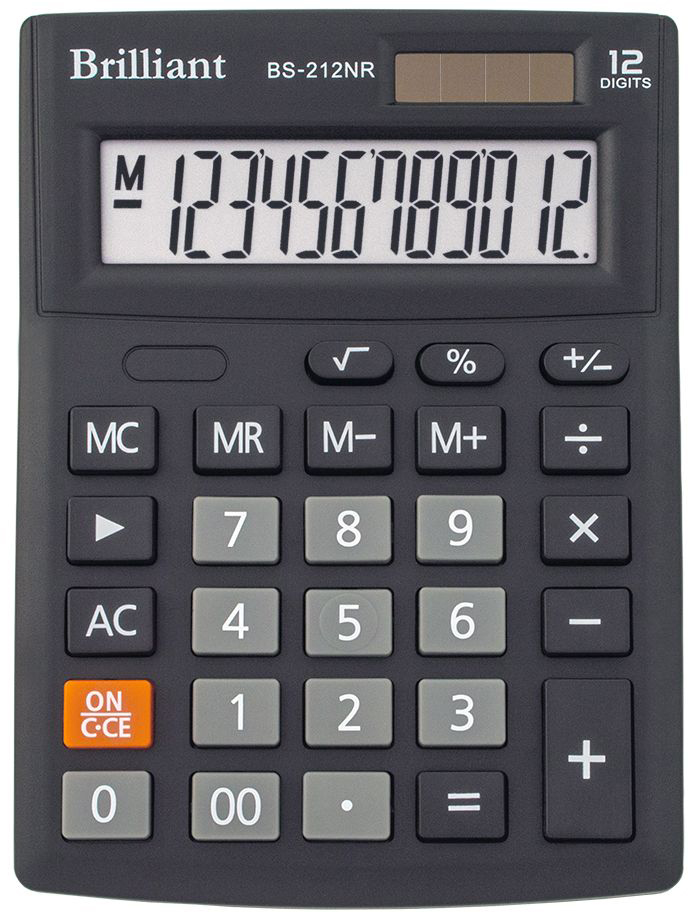 

Калькулятор Brilliant (BS-212NR)