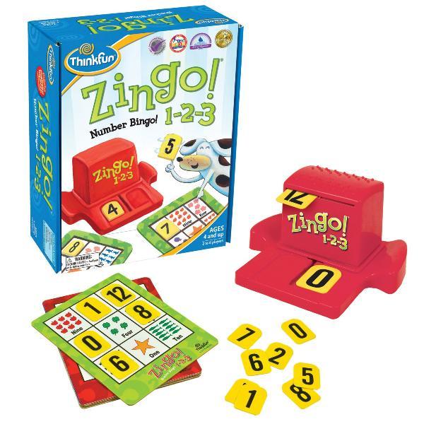 

Настольная игра Think Fun Зинго Бинго 1-2-3 Zingo 1-2-3