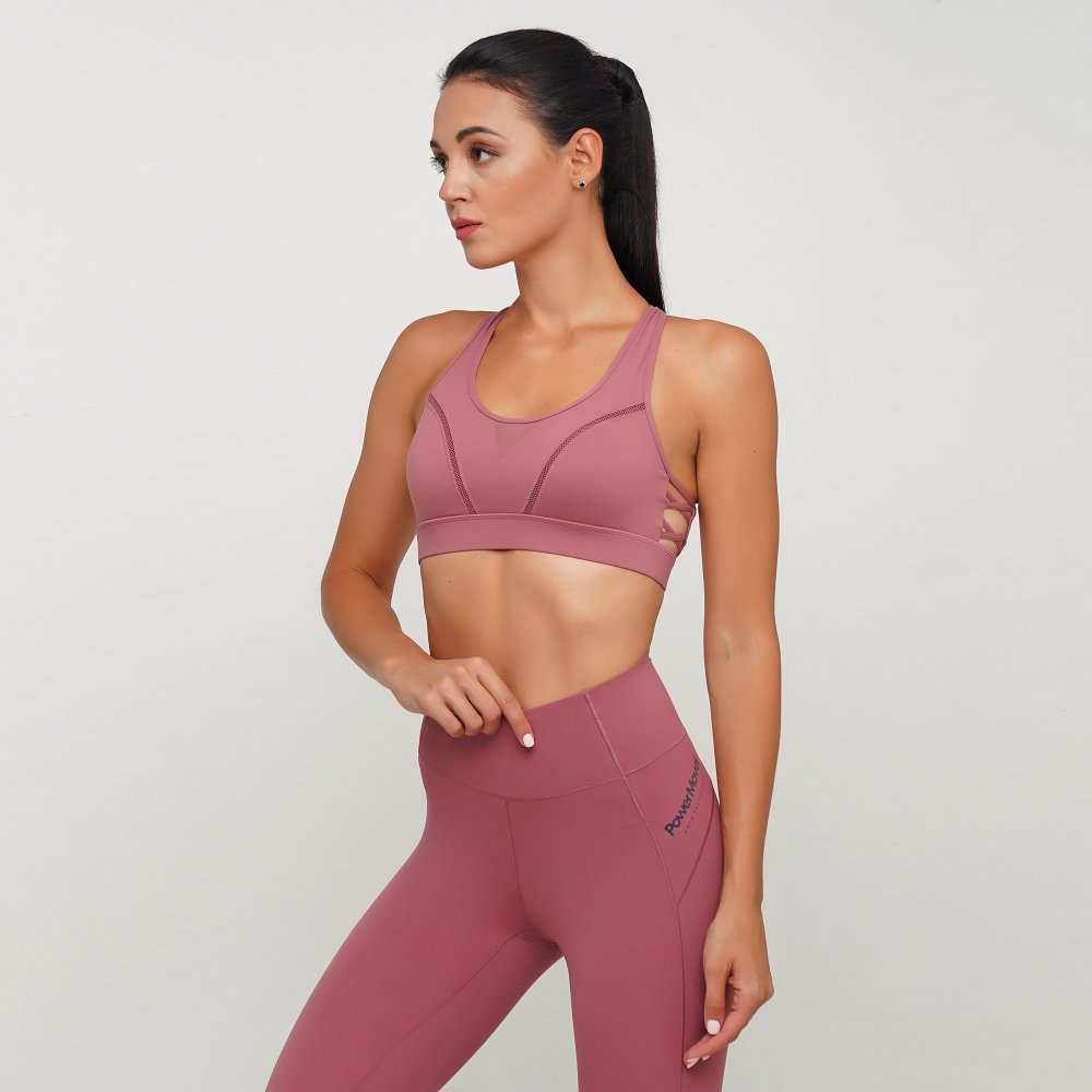 

Женский спортивный топ Anta Sports Bra Розовый 40 (ant862037159-1)