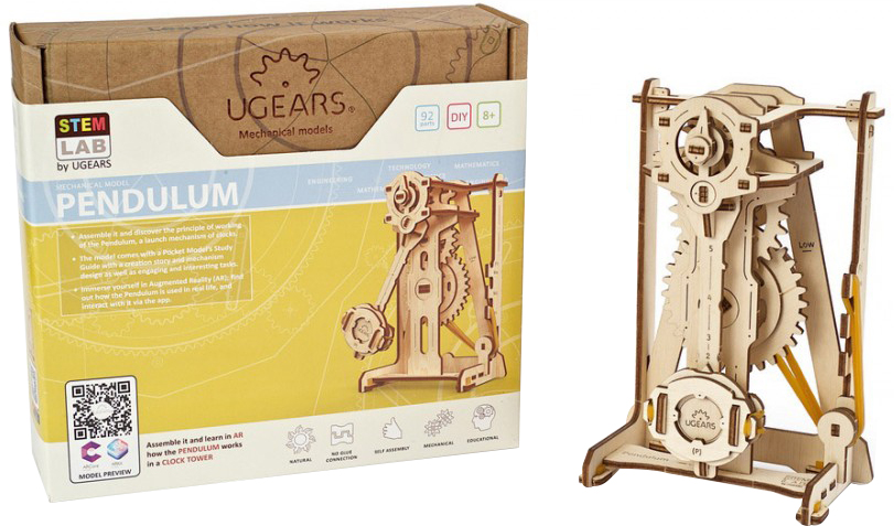 

Механический пазл Ugears Маятник (4820184121041)