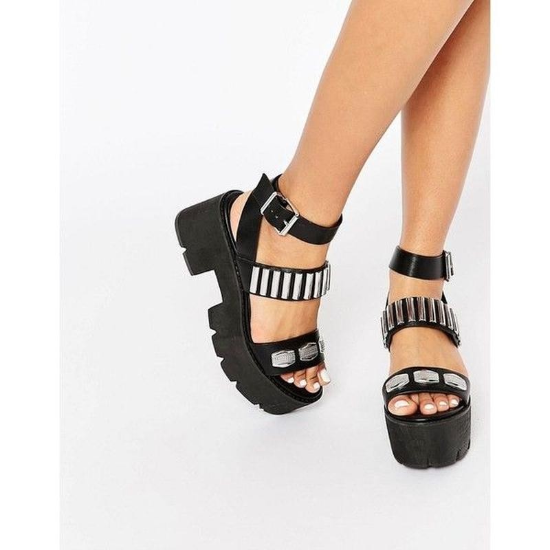

Босоножки на платформе Asos 40 чёрный