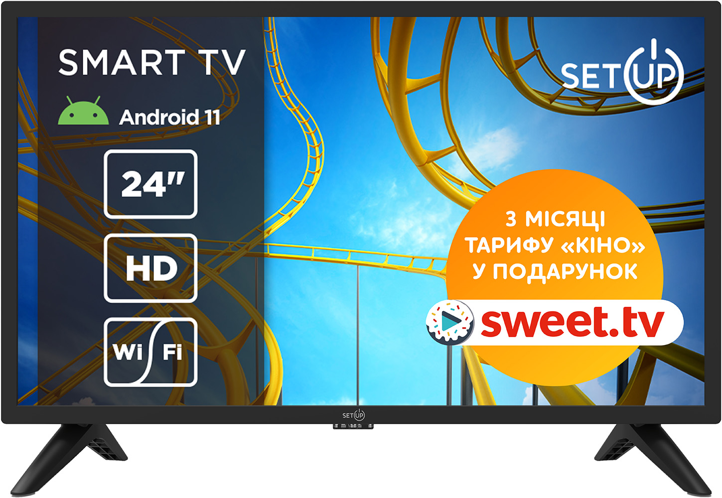Телевизор SETUP 24HSF21 – отзывы покупателей | ROZETKA