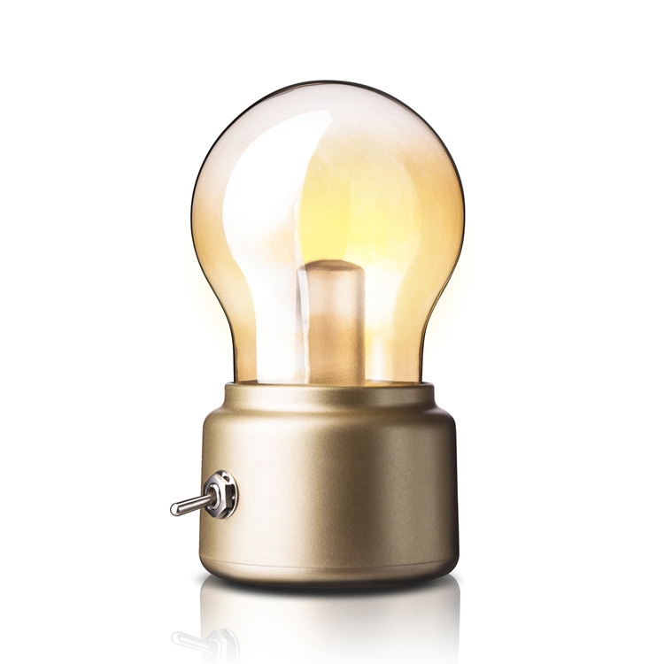 

Ретро ночник JANPIM Bulb Light (PJ-TTN) Gold
