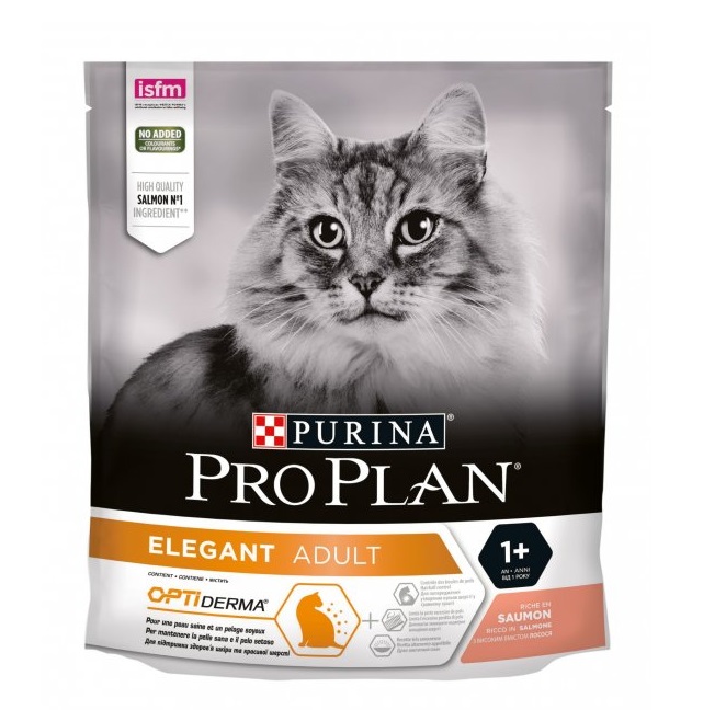 Сухий корм PurinaPro Plan Elegant Adult 1+ для дорослих котів з ...