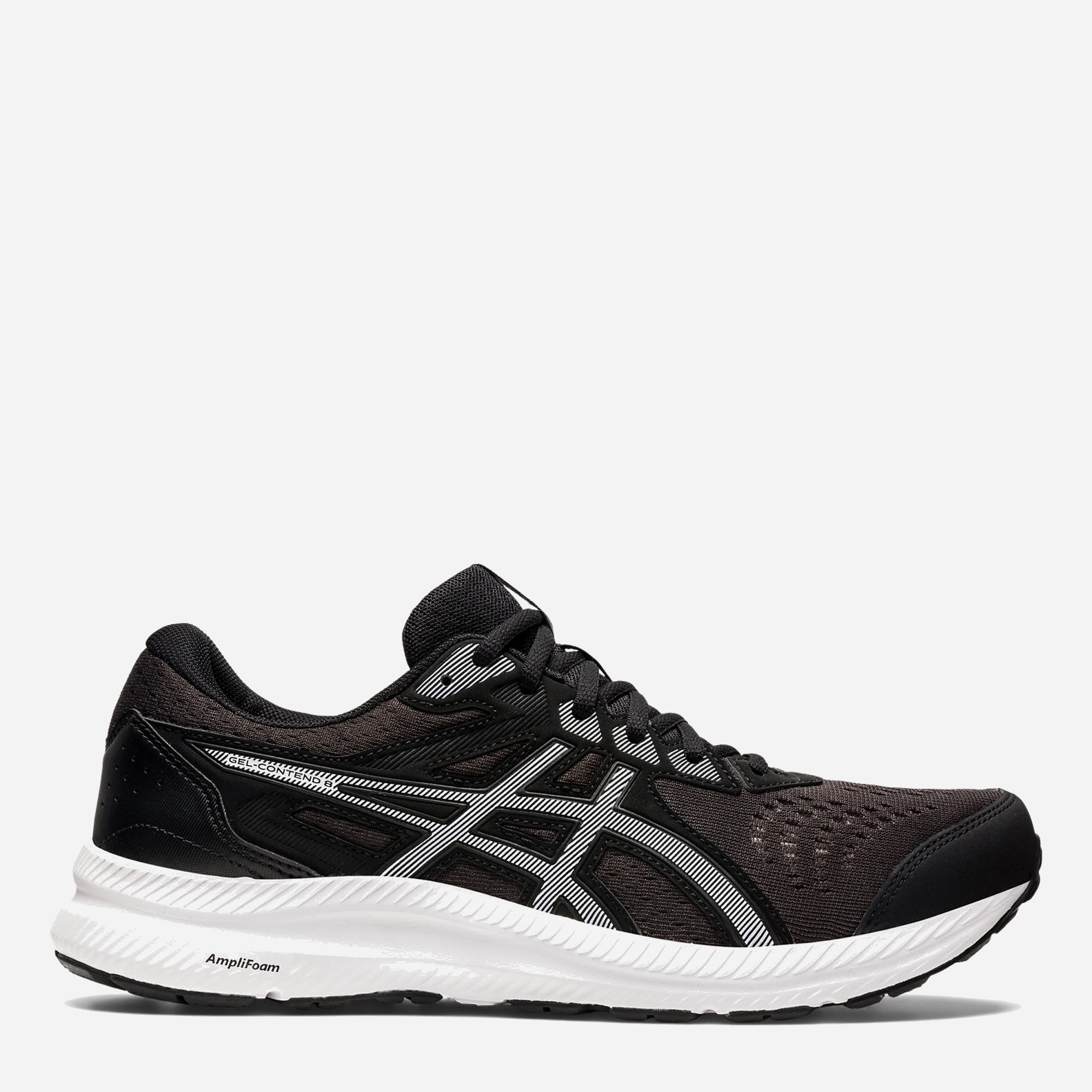 Акція на Чоловічі кросівки для бігу ASICS Gel-Contend 8 1011B492-002 40.5 (7.5) 25.5 см Чорні від Rozetka