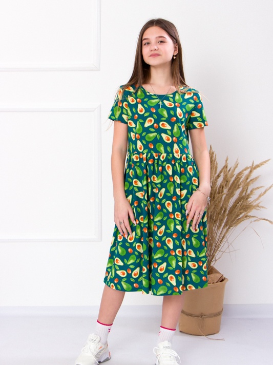 Акція на Підліткова літня сукня для дівчинки Носи своє 6257-002 146 см Авокадо (p-5877-71051) від Rozetka