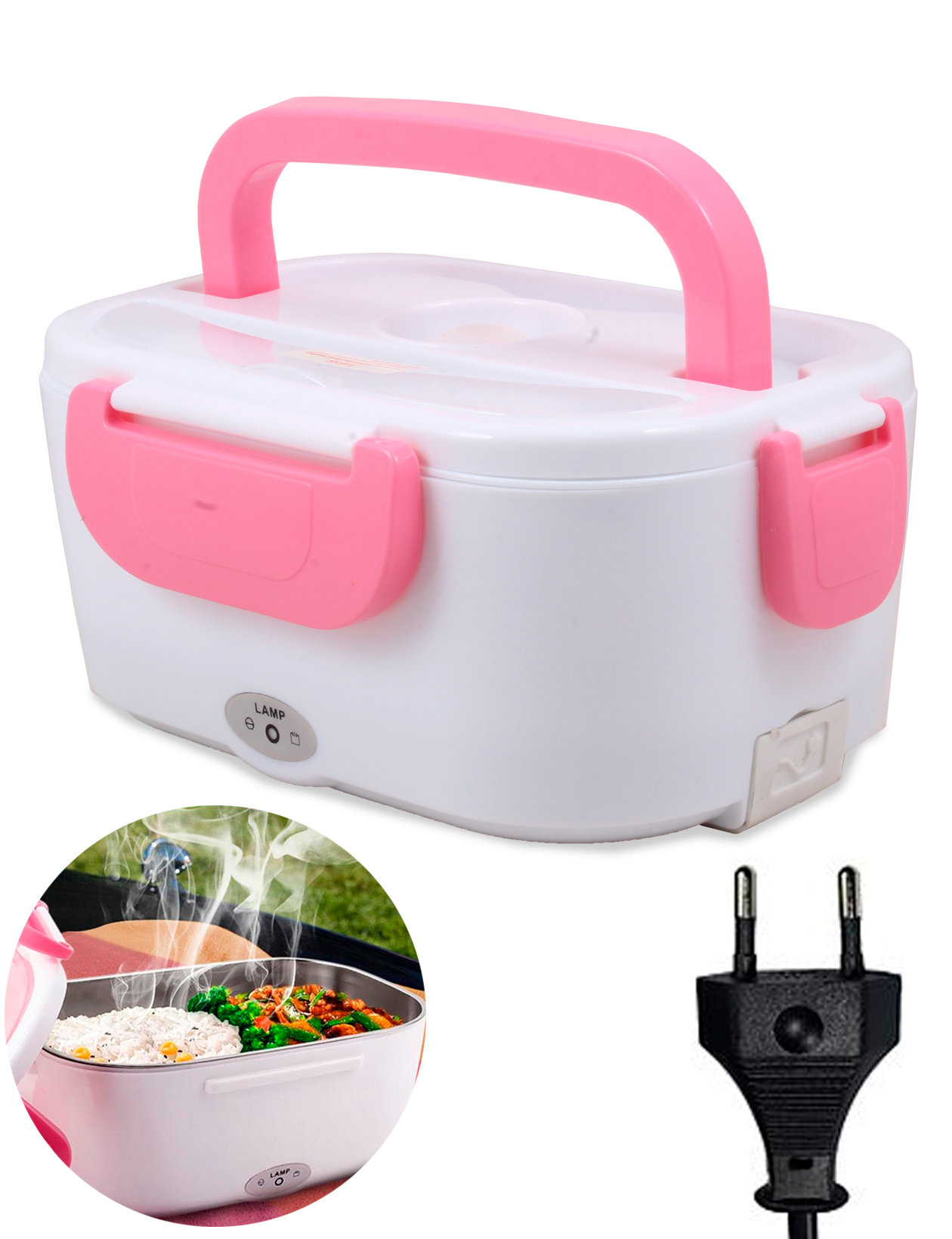 Ланчбокс Електрический The Electric Lunch Box Белый контейнер для ...