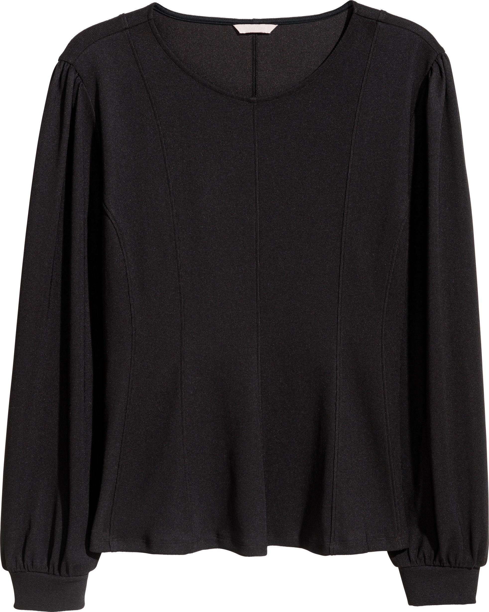

Блузка H&M XAZ127389OEOA L Черная