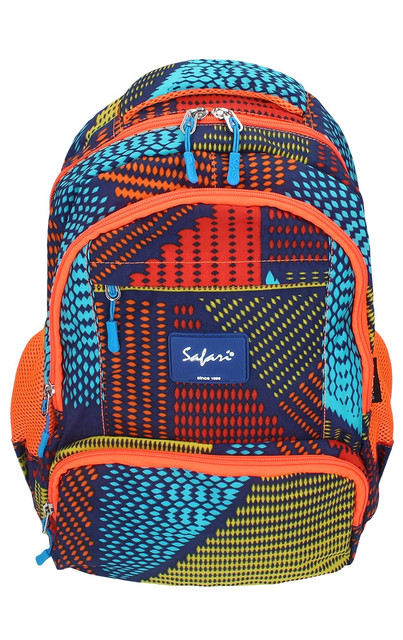 

Ранец-рюкзак, SAFARI , 2 отделения., 41*29*18 см, Crinkle PL,9774