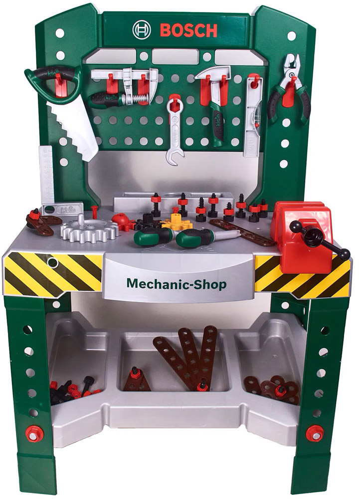 Игрушечный набор Bosch Mini Мастерская из 77 частей 8574 (4009847085740 ...