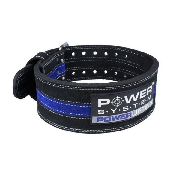 

Пояс для пауэрлифтинга Power Lifting Power System-3800 Black-Blue Line M (SKU_145385)