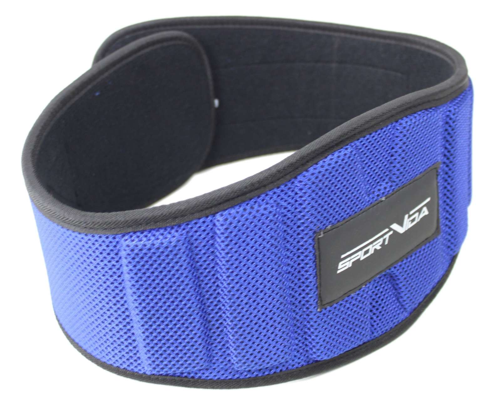 

Пояс для тяжелой атлетики неопреновый SportVida SV-AG0094, M Blue - (SKU_227130)