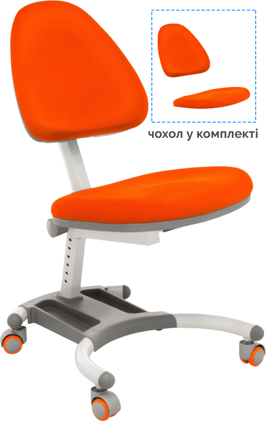 

Кресло GT RACER C-1235 Orthopedic Orange (C-1235 Orange)