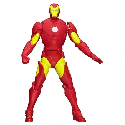 

Подвижная фигурка Hasbro Железный Человек - Iron Man, Avengers, Assemble, Squeeze Legs 15 см (SKL14-143170)