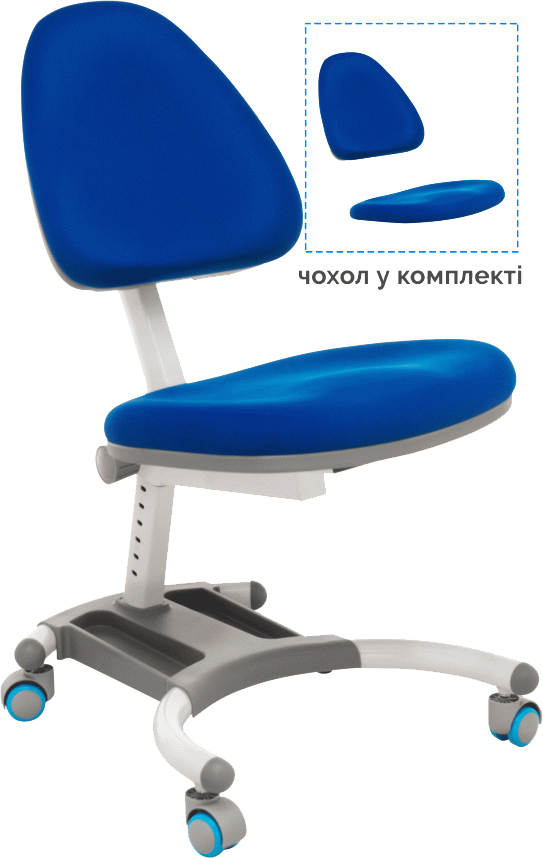 

Кресло GT RACER C-1235 Orthopedic Dark Blue (C-1235 Dark Blue)