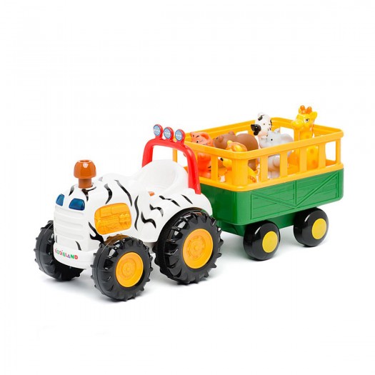 

Игровой набор Kiddieland Трактор Сафари на русском языке Разноцветный (051169)