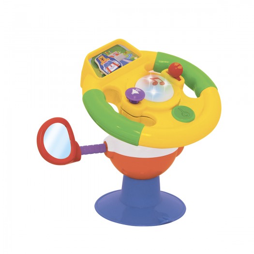 

Игрушка на присоске Kiddieland Умный Руль на украинском языке Разноцветный (058305)