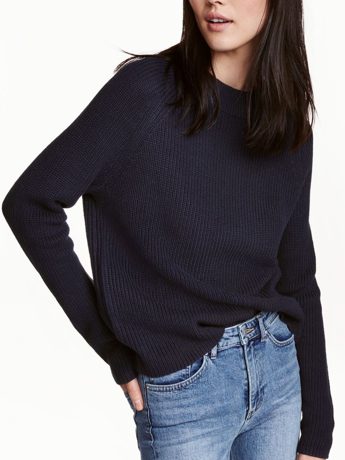 

Джемпер H&M 4613685wt S Темно-синий