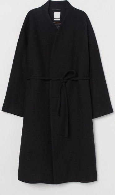 

Пальто H&M 8291870wt S Черное