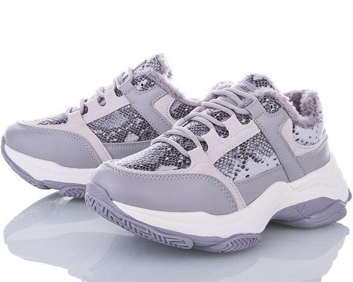 

Кроссовки женские зимние Navigator 37 серый 39412