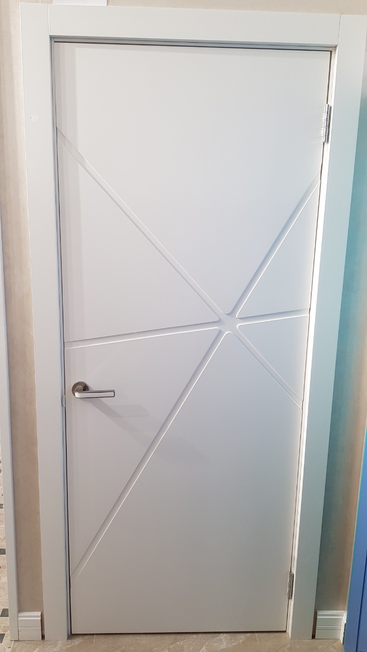 

Межкомнатные двери Artarena furniture Freza 4 2000*800*45 Белый матовый