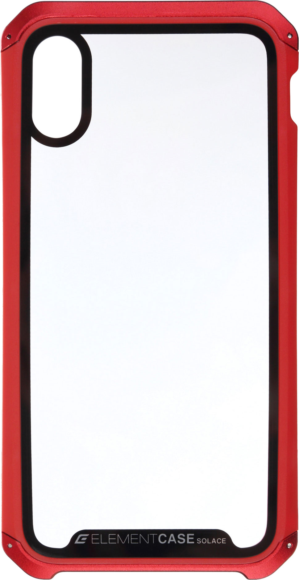 

Панель ArmorStandart Element Case для Apple iPhone Xs/X Transparent Red