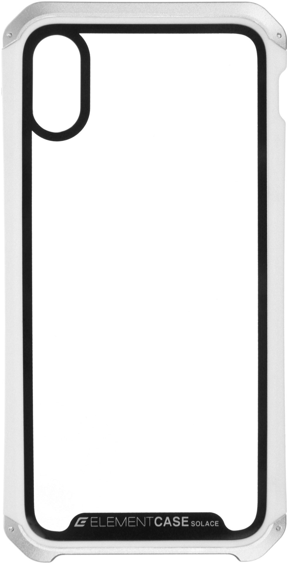 

Панель ArmorStandart Element Case для Apple iPhone Xs/X Transparent White/Silver
