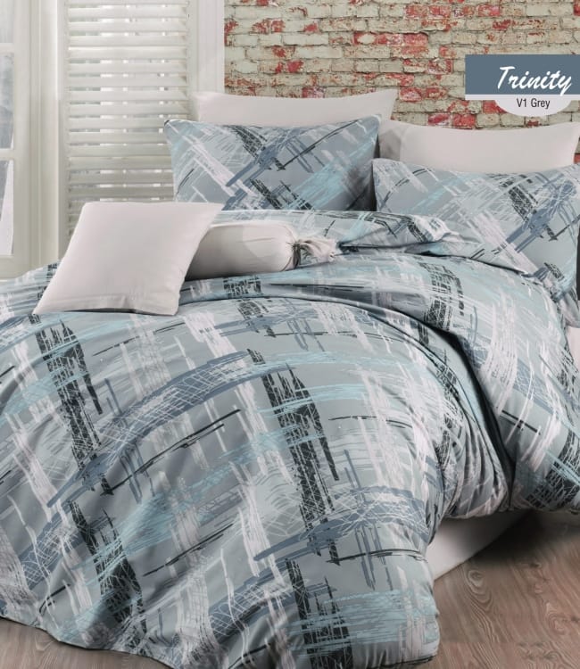 

Комплект постельного белья Zugo Home Евро ранфорс Trinity V1 арт.ts-01854