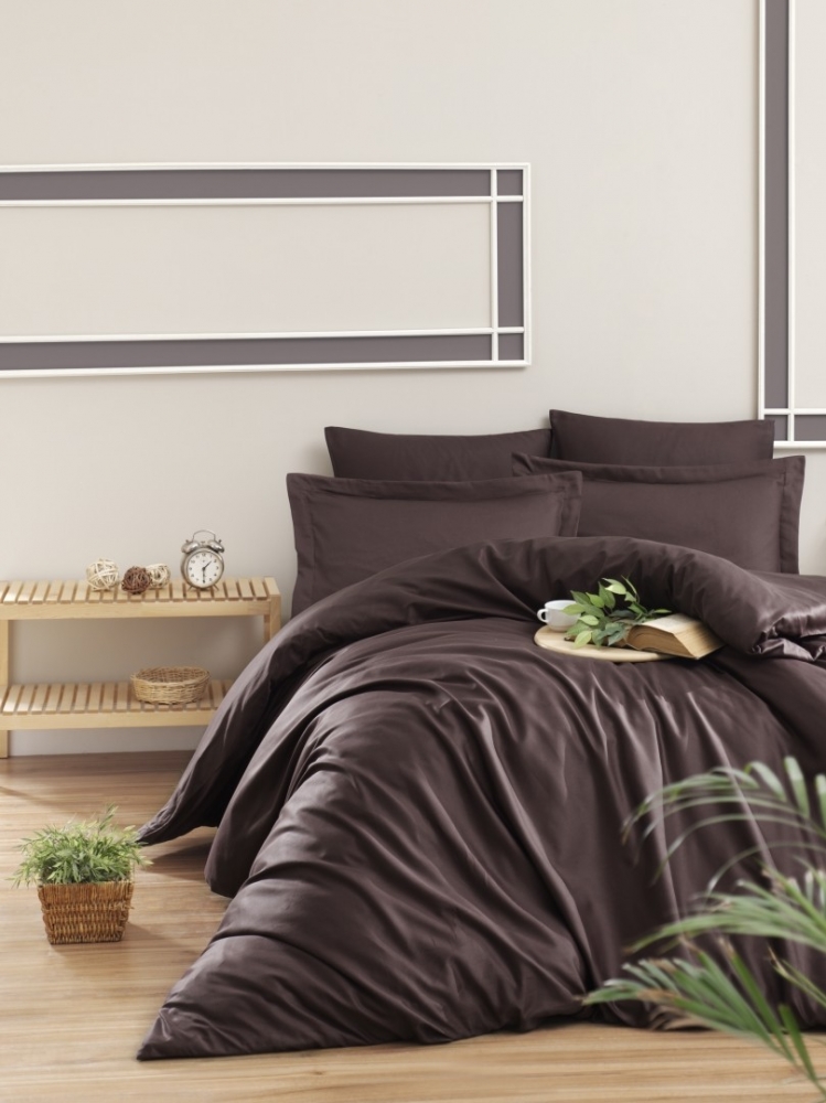 

Комплект постельного белья First Choice Satin Cotton Евро сатин арт.Snazzy-Cikolota