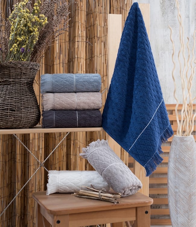 

Набор полотенец для лица Sikel Jacquard Yakut 50*90см махровые банные 6шт арт.8681049353511