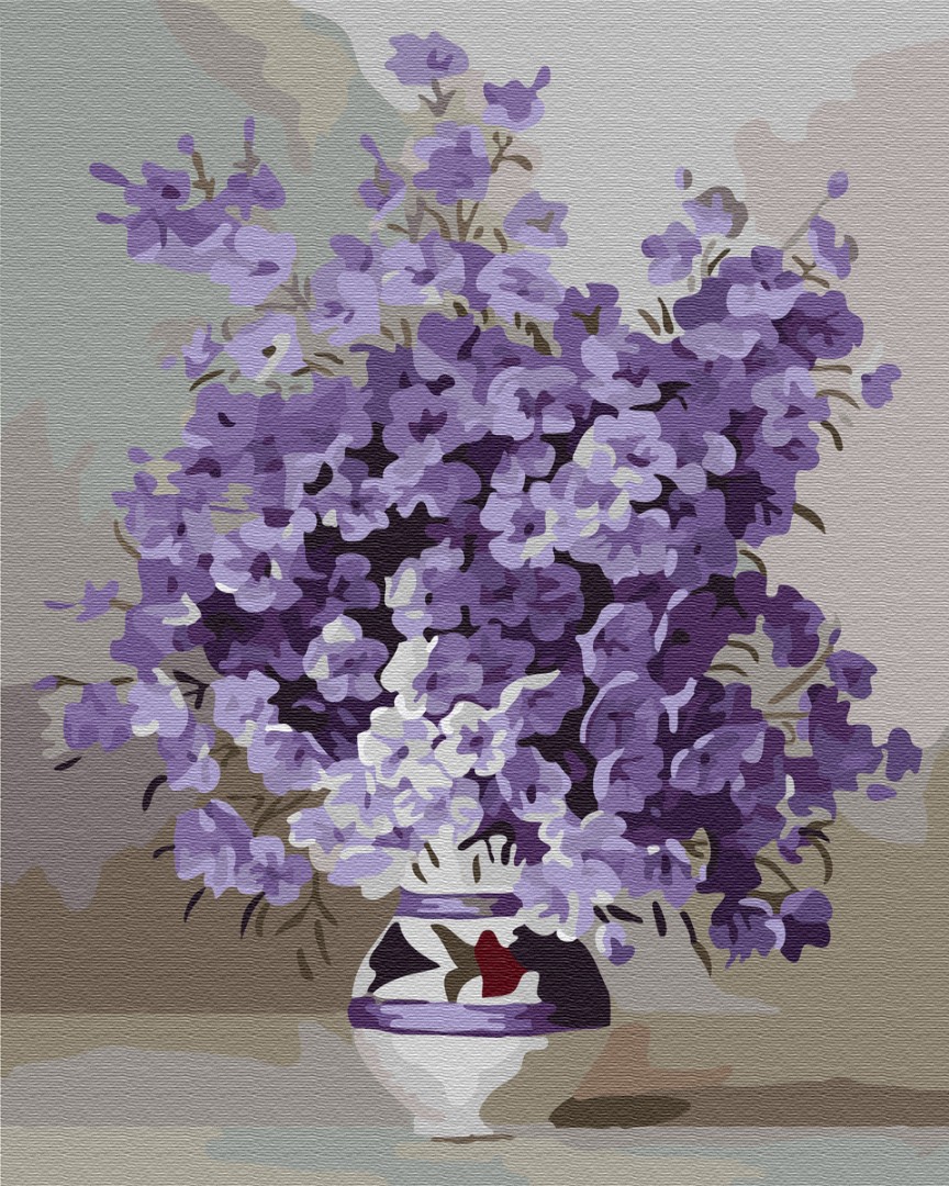 

Картина по номерам BrushMe Фиолетовое цветение 40*50 см (без коробки) арт.BK-GX7332