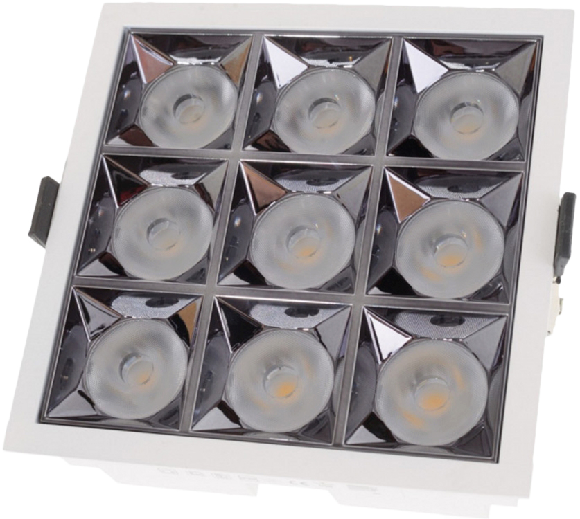 

Офисный светильник Brille HDL-DT 203/9x4W NW WH (36-305)