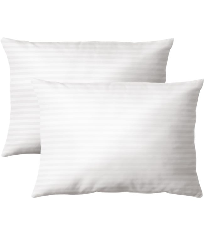 

Наволочка на подушку Zugo Home Hotel Line Stripe 50*70 см сатин белый 2шт арт.ts-01772