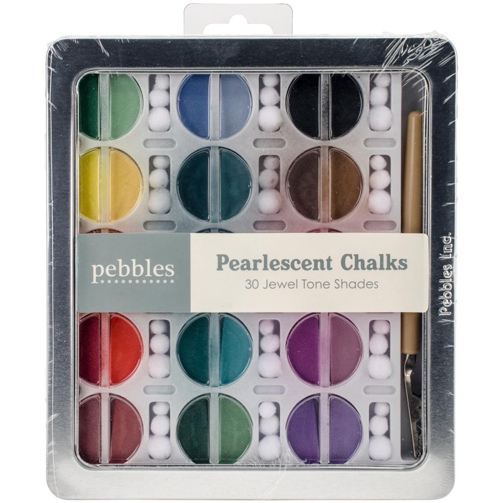 

Меловые краски Pebbles I Kan'dee Chalk Set Pearlescent Jewel Tones